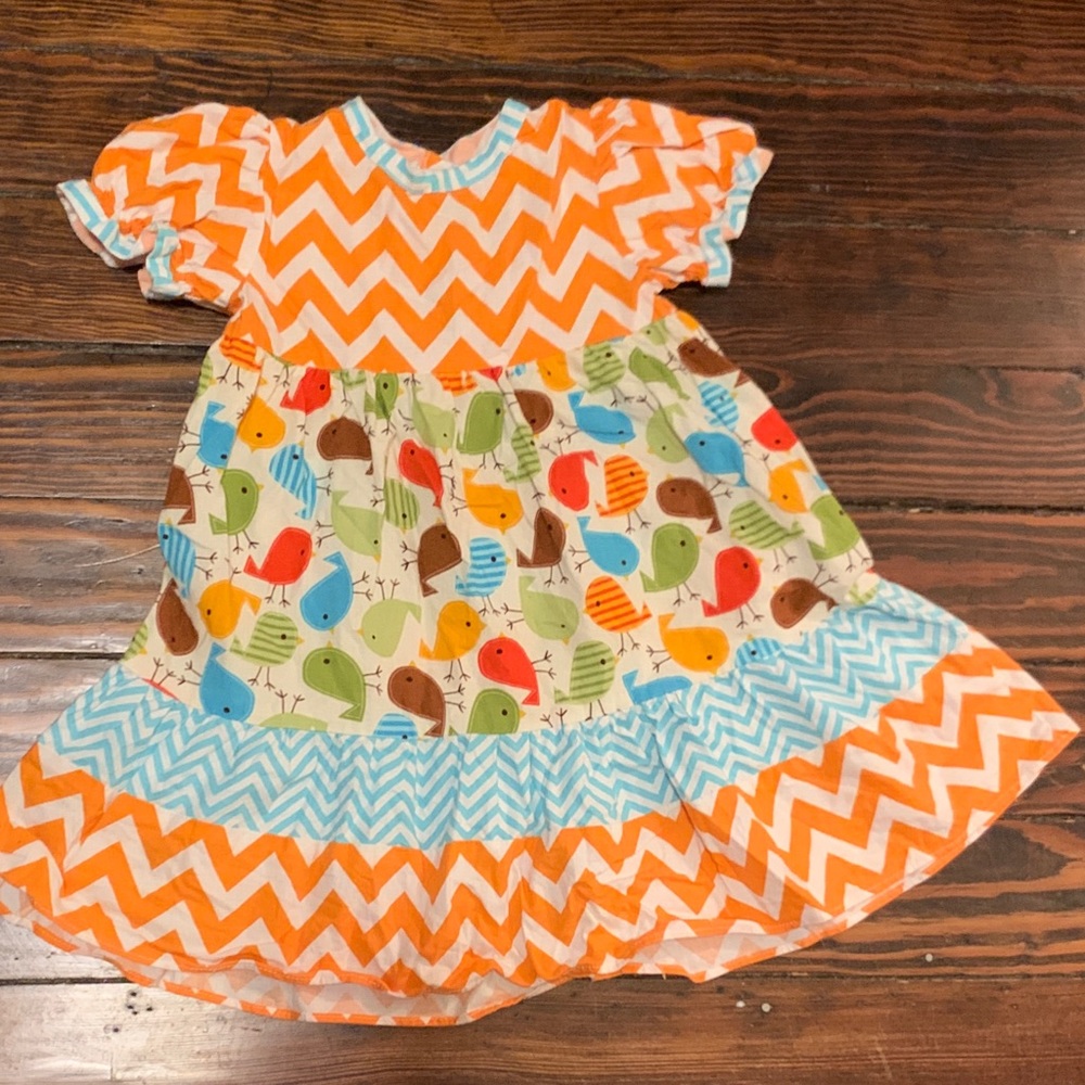Boutique Dress 24 months Birds